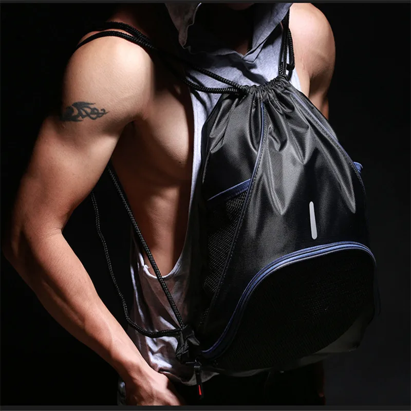 5pcs Premium Bag Outdoor Sport Climbing Bike Gym School Drawstring Swim Dance Shoe Backpack Knapsack Rucksack