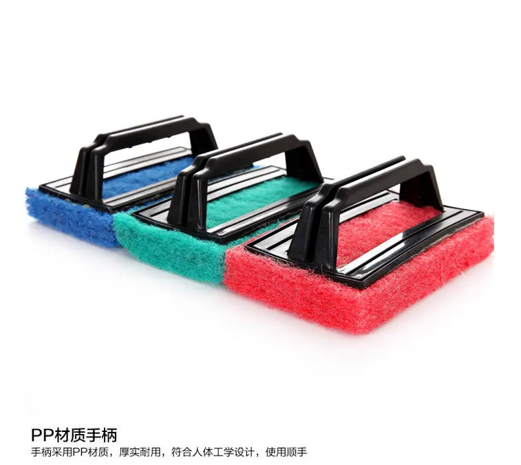 Щетка для чистки кухни с ручкой Мощная очистка бассейн Ванна щетка присоска база