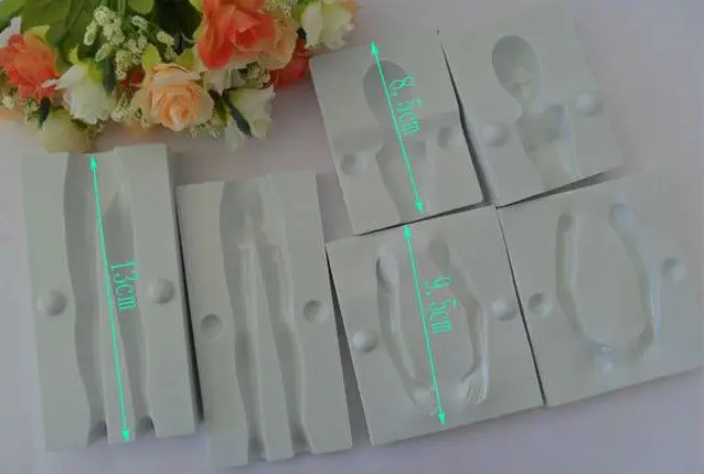 Женские инструменты для мастики торта в форме человека/формы самостоятельного