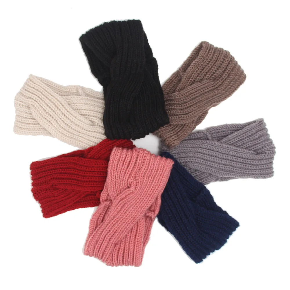 1 шт. вязаная повязка на голову ободок|hair accessories|twist turbantwisted turban headband |