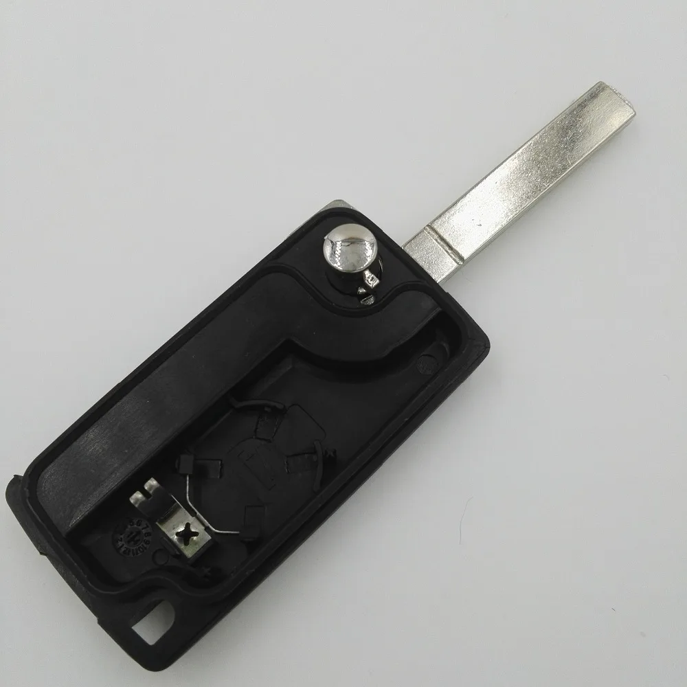 3 кнопки чехол для автомобиля замена флип ключ пустой корпус светильник кнопка