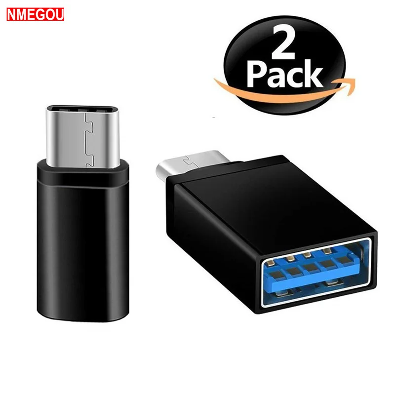 Переходник 2 в 1 с Type C на Micro USB Otg для Samsung Galaxy S8 S9 Plus Note 8 Xiaomi Mi Le Eco Pro 3|Переходники и