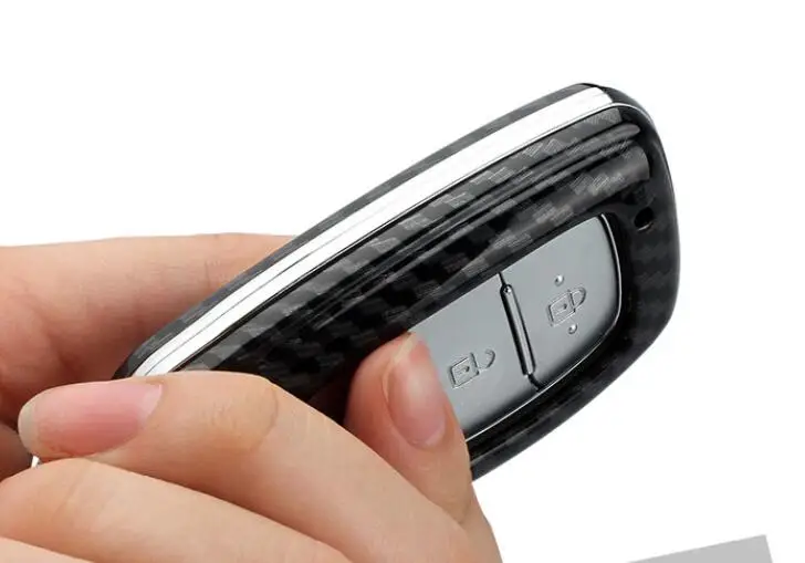 Автомобильный чехол для ключа из АБС-пластика и углеродного волокна Hyundai IX25 IX35