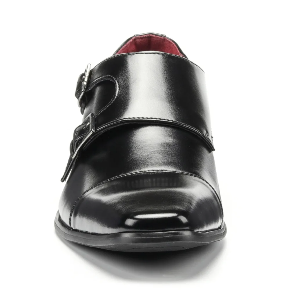 Мужская кожаная обувь люксовый бренд натуральная кожа платье формальная черный