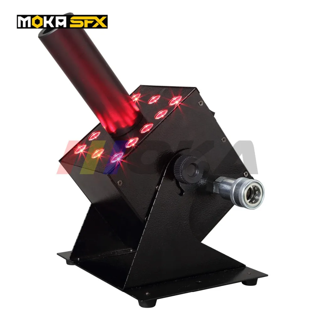 Christmas decoration Co2 Fog Machine DMX-512 Electric Control Stage Effect 12 LED Jet Smoke Cryo DJ CO2 | Освещение