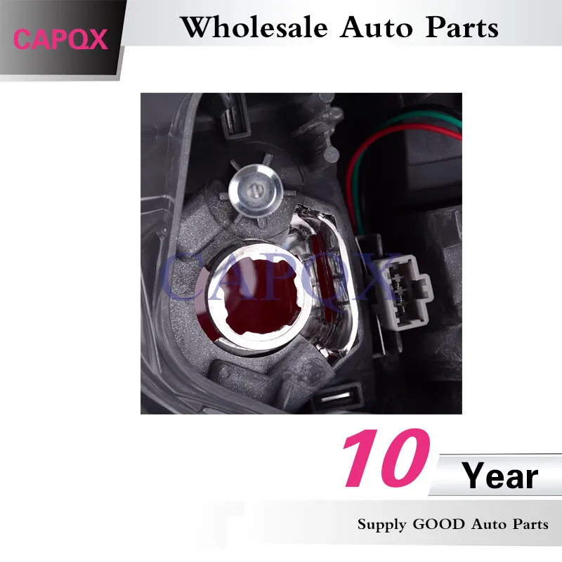 CAPQX высокое качество автомобиля задние фары OEM#33500-TF0-H51/33550-TF0-H51 для FIT JAZZ 2012 2013 GE6 GE8 задний фонарь
