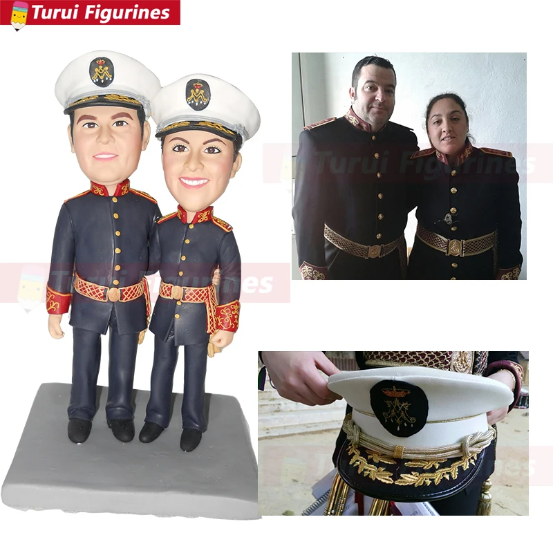 Пользовательские дома теплый подарок геев свадебный братья фигурка босса идеи