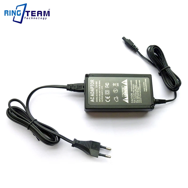 

Camera AC Power Adapter CA560 CA-560 for Canon Digital PowerShot MV300 MV300i MV400 MV400i MV410 MV425 MV430 MV430i MV450 MV450i