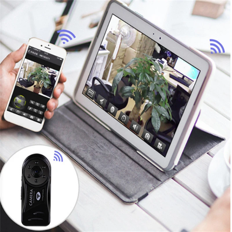 Hd 720 P Батарея CCTV Wi-Fi Камера IP домашний мини-Ночное видение Беспроводной P2P s