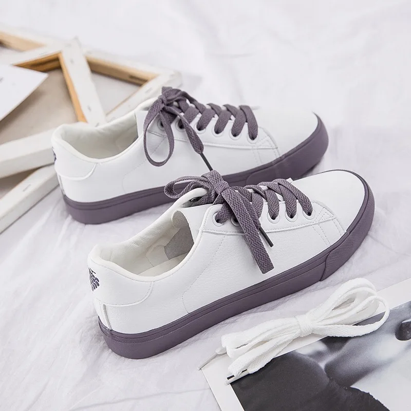 2019 Новое поступление женские кроссовки Удобная Повседневная Белая обувь в