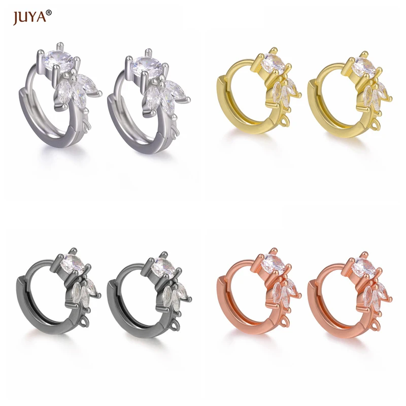 Сделай Сам, фурнитура для сережек, застежки, крючки, фурнитура ручной работы, аксессуары для изготовления ювелирных изделий, роскошный циркониевый крючок, серьги, ювелирные изделия