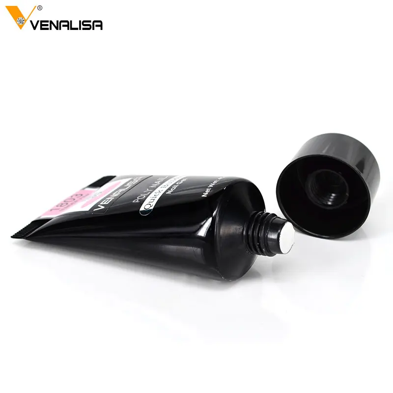 Venalisa, 45 г, удлиняющий гель, двойная Кисть для ногтей, инструмент для ногтей, накладные кончики, толстый гель jell, раствор для выскальзывания, жидкость, полигель для ногтей, набор