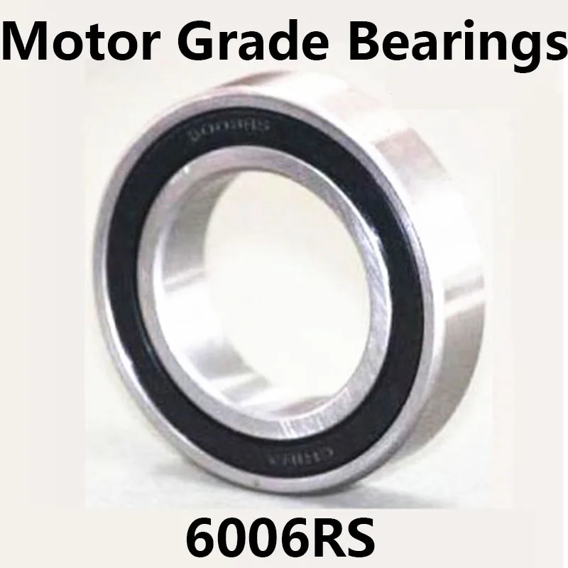 1шт/лот 6006RS Глубокие шариковые подшипники Motor Grade 6006-RS 30*55*13мм 30*55*13 Высокое качество включено.