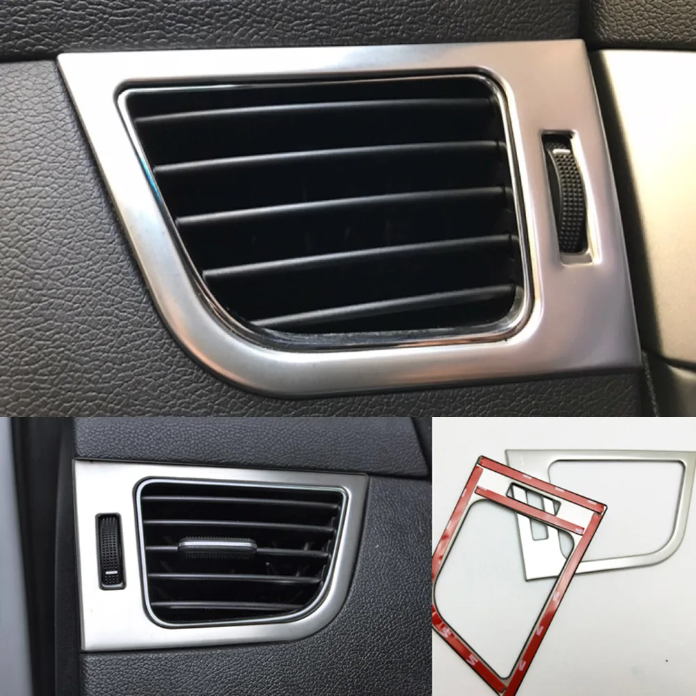 STAINLESS STEEL AIR VENT OUTLET BEZEL COVER MOLDING GARNISH FOR HYUNDAI ELANTRA I35 AVANTE 2011-2015 ACCESSORIES CAR STYLING | Автомобили
