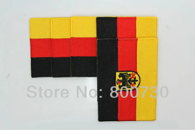 10p Немецкий флаг патч вышитый Железный немецкий государственный флаг|german flag