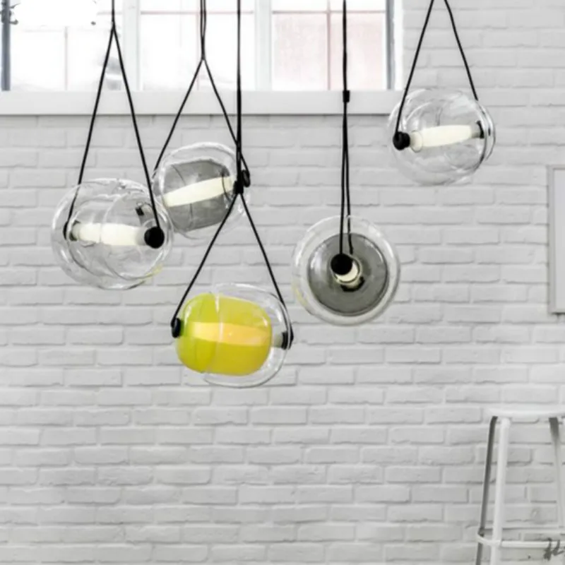 Чешская капсула брокис светодиодный подвесной светильник винтажный креативный дизайнерский красочный