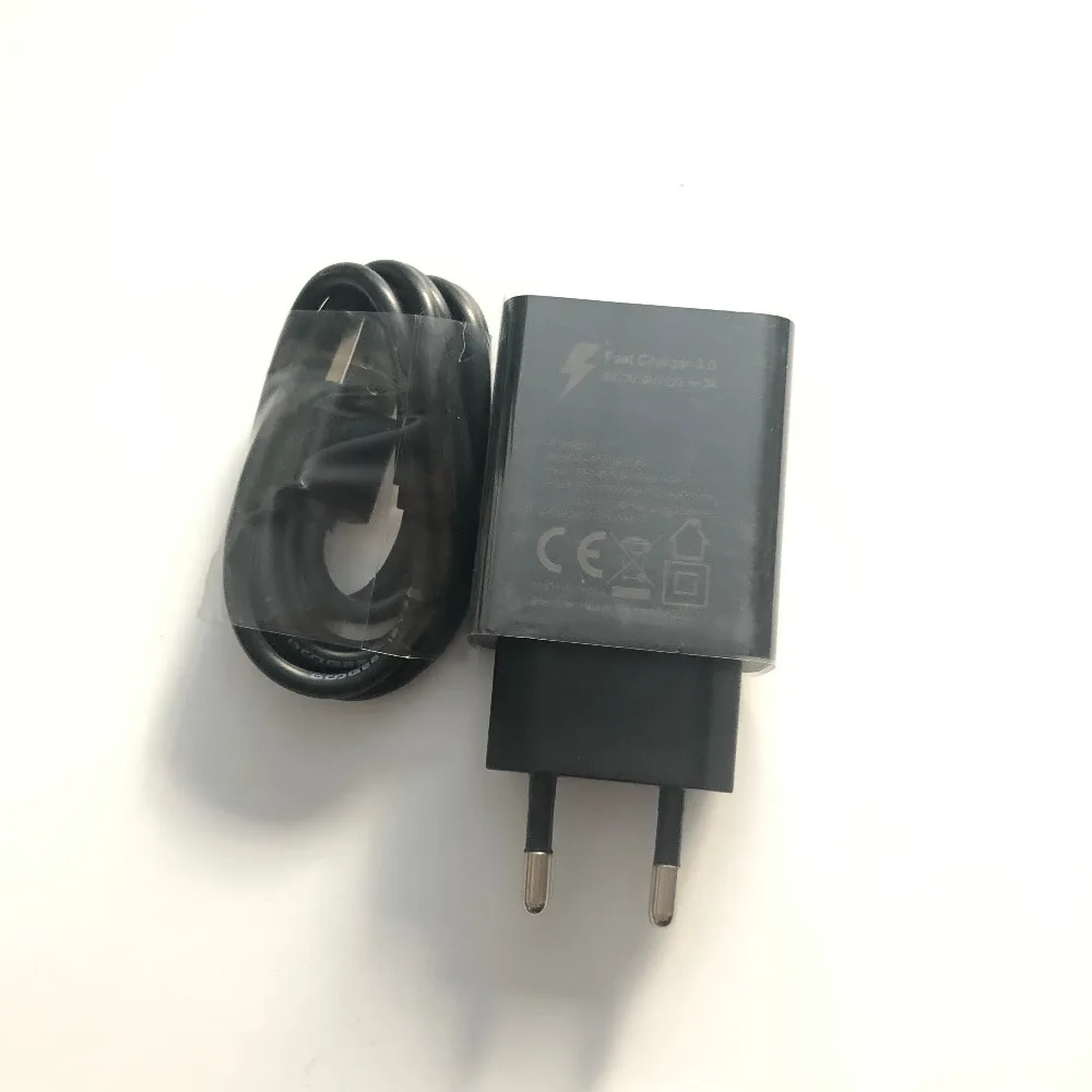 

New Travel Charger + USB Cable USB Line For DOOGEE BL5000 MTK6750T Octa Core 5.5'' FHD 1920x1080 Free Shipping