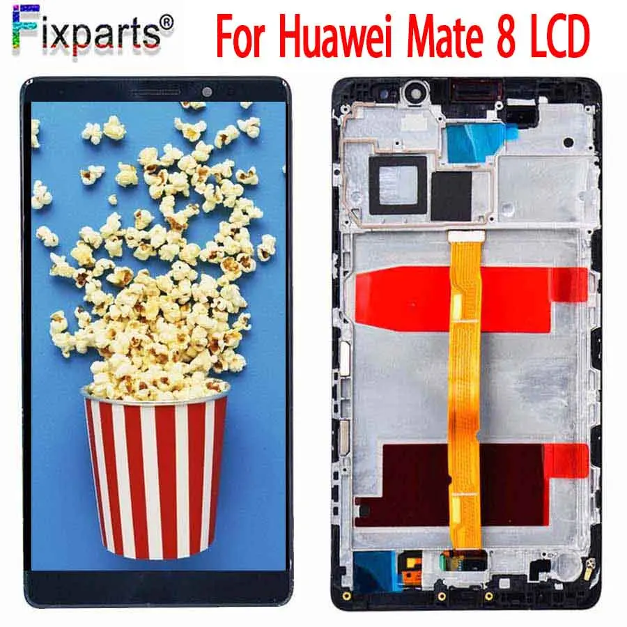 Оригинальный новый жк дисплей для HUAWEI Mate 8 сенсорный экран с рамкой дигитайзер в