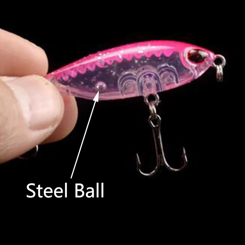 Новинка 5 шт. мини-карандаш см 3 г набор рыболовных приманок с коробкой жесткие