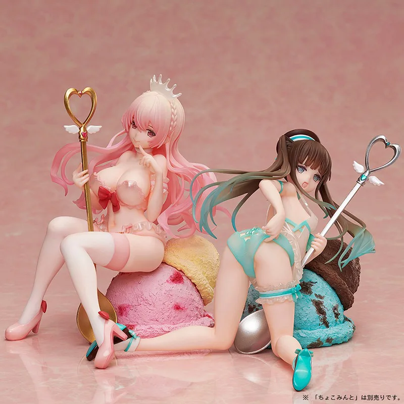 Аниме Фигурка дегустация девочка Ichigo Milk Choco мята привязка сексуальные девушки