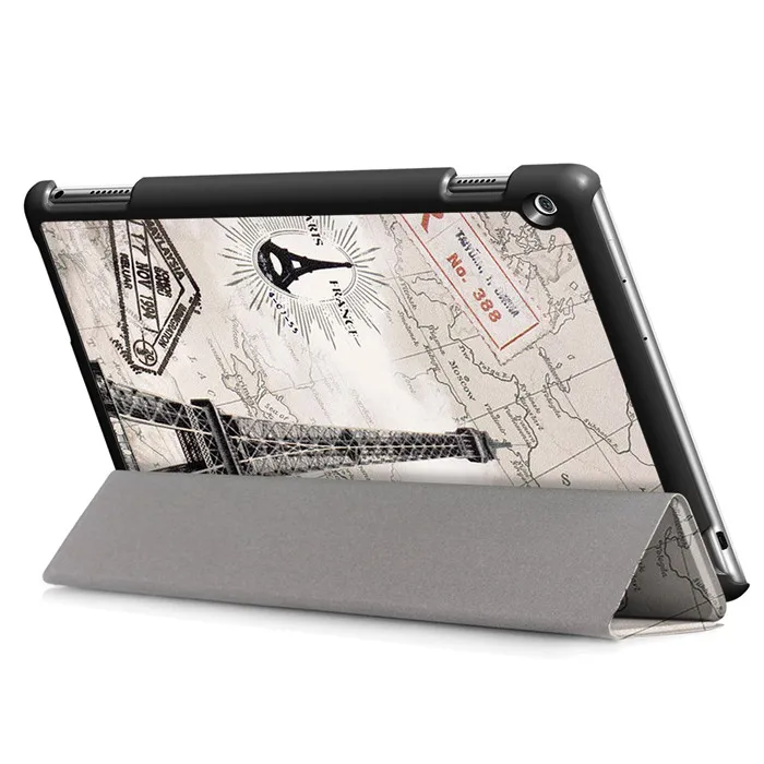 Полиуретановый чехол-подставка для huawei Mediapad M3 Youth Lite 10 BAH-W09 BAH-AL00 10," Tablet+ 2 шт Защитная пленка для экрана
