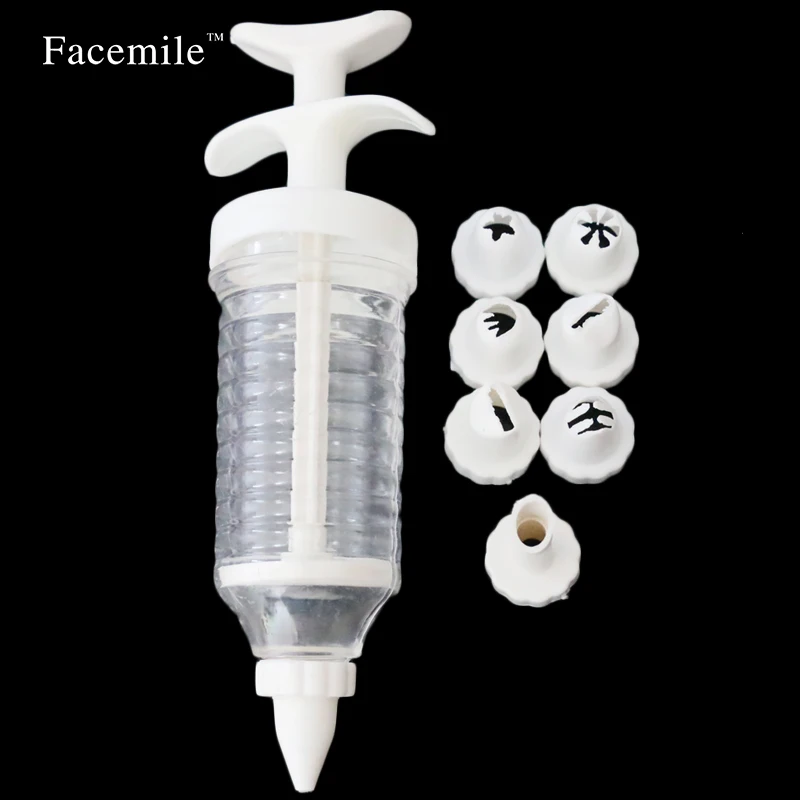 Бесплатная доставка насадки шприц для глазировки инструменты моделирования