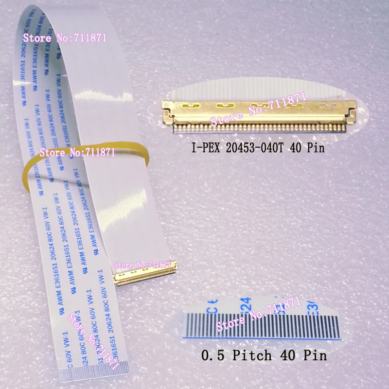 Гибкий плоский кабель EDP типа B для экрана 0 5 дюймов 20453 040T 40P 40Pin IPEX экран eDP