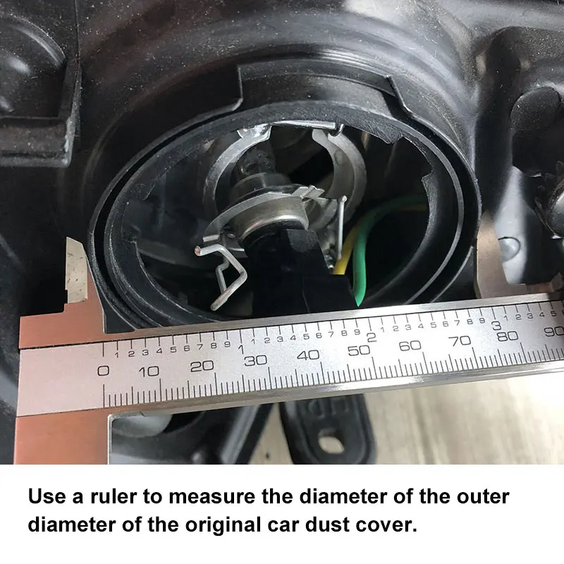 2 шт. фар автомобиля Универсальный многофункциональный ботинки на резиновой