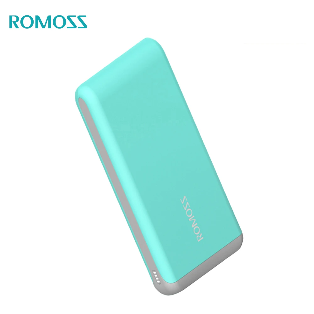 Внешний аккумулятор ROMOSS Arrow20 20000 мАч портативный литий-полимерный 2 1 а с быстрой