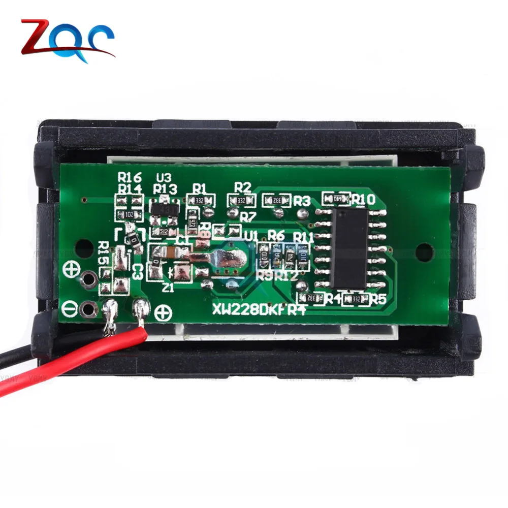 DC 12V кислотный свинцовый аккумулятор Ёмкость индикатор красный цифровой