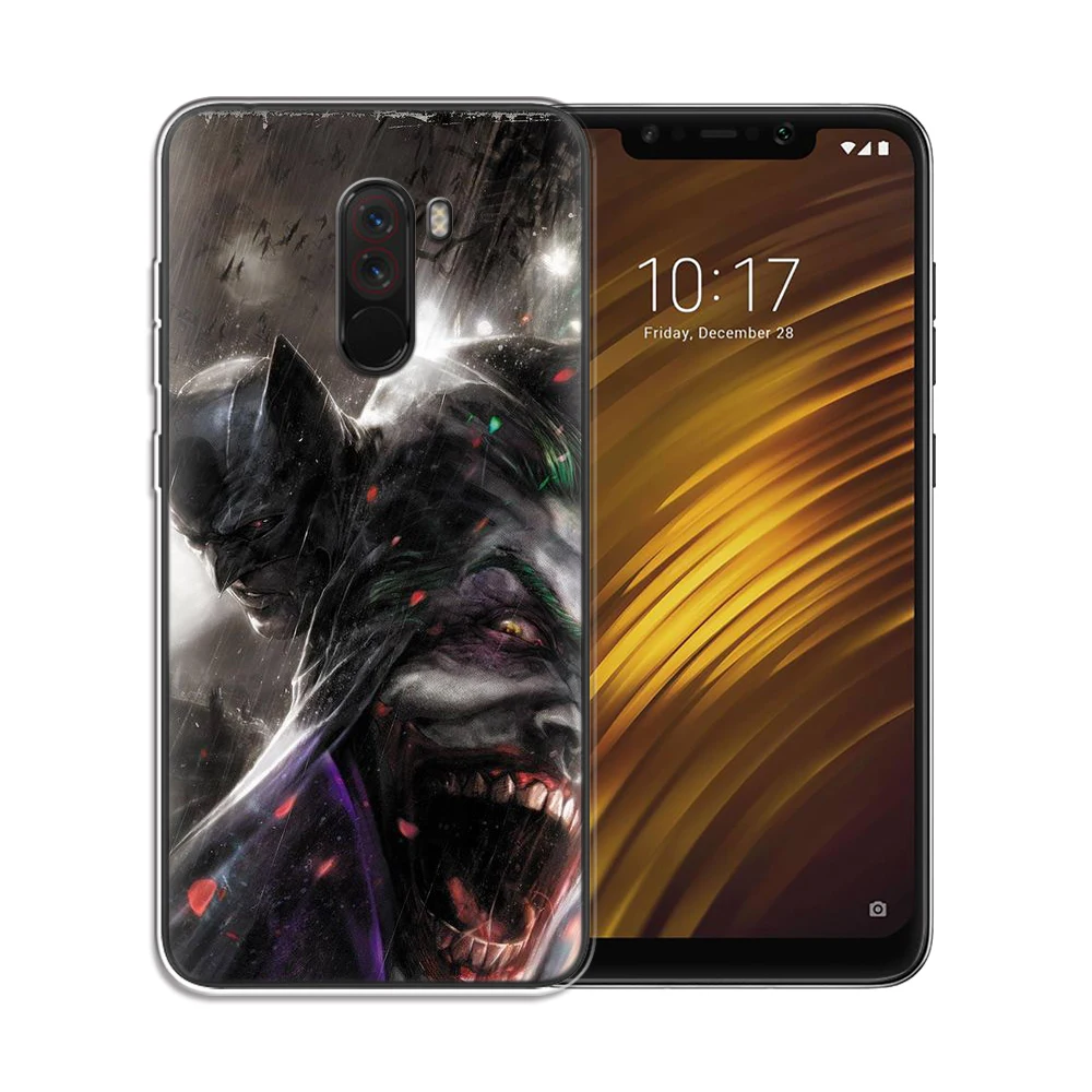Мягкий чехол из ТПУ Для Xiaomi Pocophone F1, силиконовый чехол для Xiaomi Pocophone F1, Защитные чехлы для телефонов