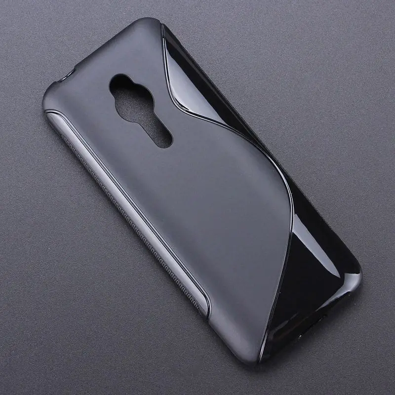 S line Anti Skidding Gel TPU Slim Soft Case Back Cover for Nokia 230 / Dual SIM Mobile Phone Rubber silicone Bag |