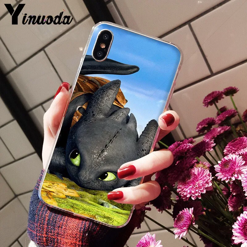 Yinuoda Беззубик Как приручить дракона HTTYD чехол для телефона Apple iPhone 8 7 6 6S Plus X XS MAX 5 5S