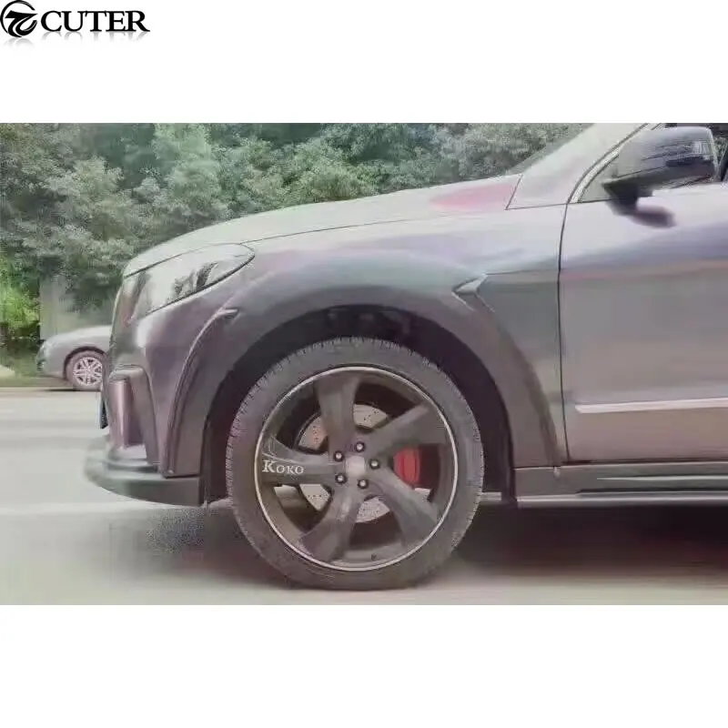 Комплект кузова W166 GLE 320 400 FRP Неокрашенный передний бампер задний для Mercedes Benz