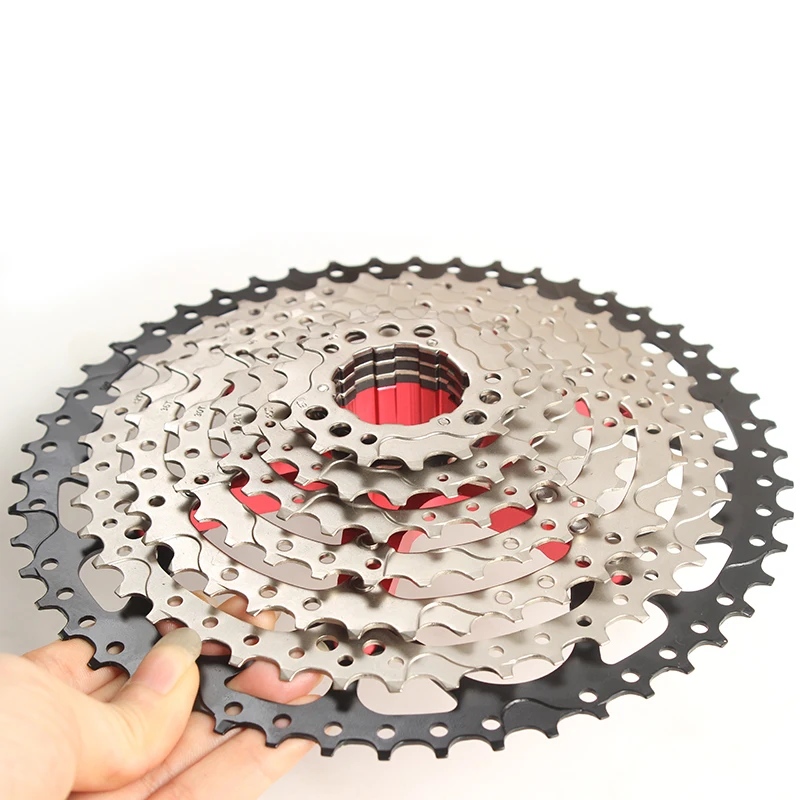 SUNSHINE-SZ 9 скоростей кассета 11-50T горный велосипед широкое соотношение MTB велосипед 9 S свободного хода совместим с M430 M4000 M590