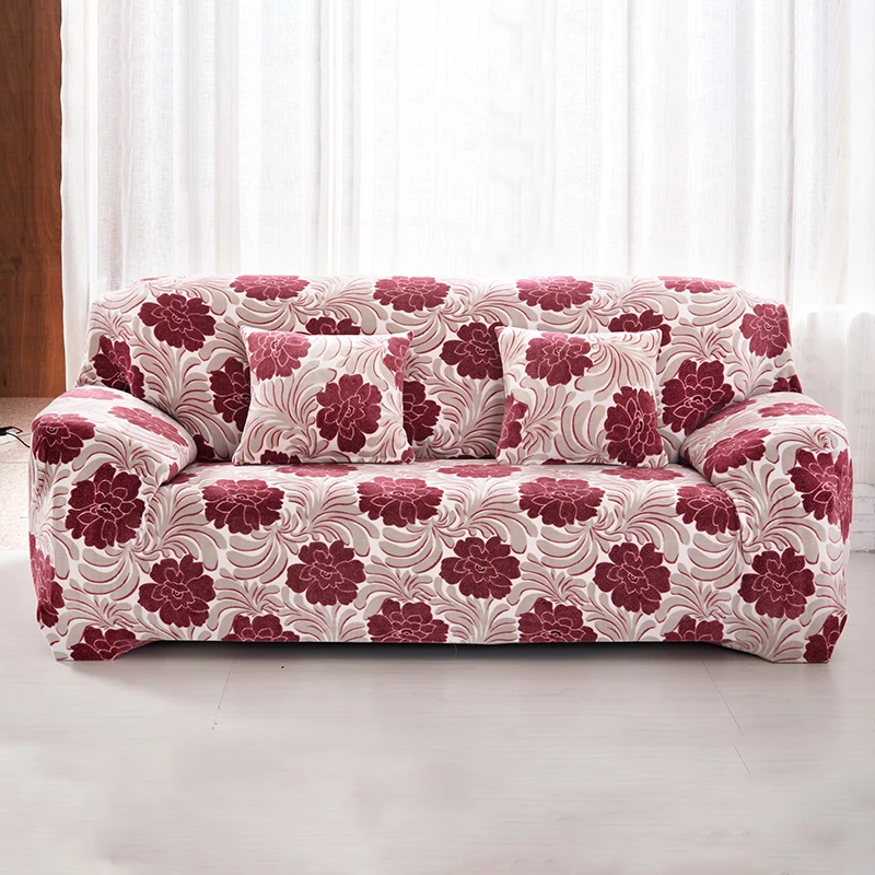 DecorUhome толстые плюшевые мягкие чехлы для дивана облегающий полноразмерный