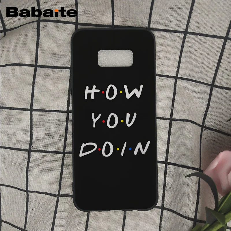 Чехол для телефона Центральный Perk Coffee friends tv show how you doin чехол Samsung Galaxy s8 s9 plus note 8 note9