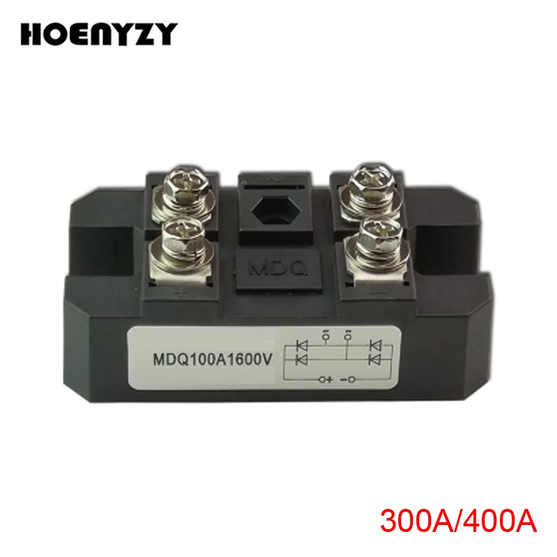 Однофазные мостовые модули серии MDQ MDQ300A 300A Amp 1600 в 1 фазный диодный выпрямитель