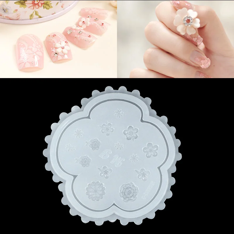 1 шт. силиконовая форма для дизайна ногтей звезды луна Микки Маус кролик цветок