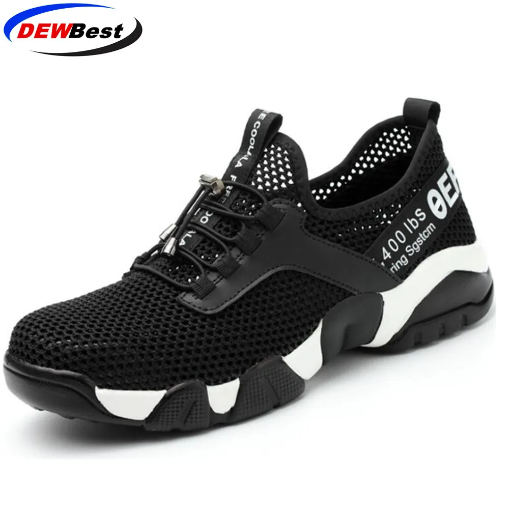 Kevlar sole 158 DEWBEST/Мужская защитная обувь; рабочие ботинки со стальным носком; повседневные кроссовки для скейтборда; защитная обувь - Цвет: Kevlar sole 158