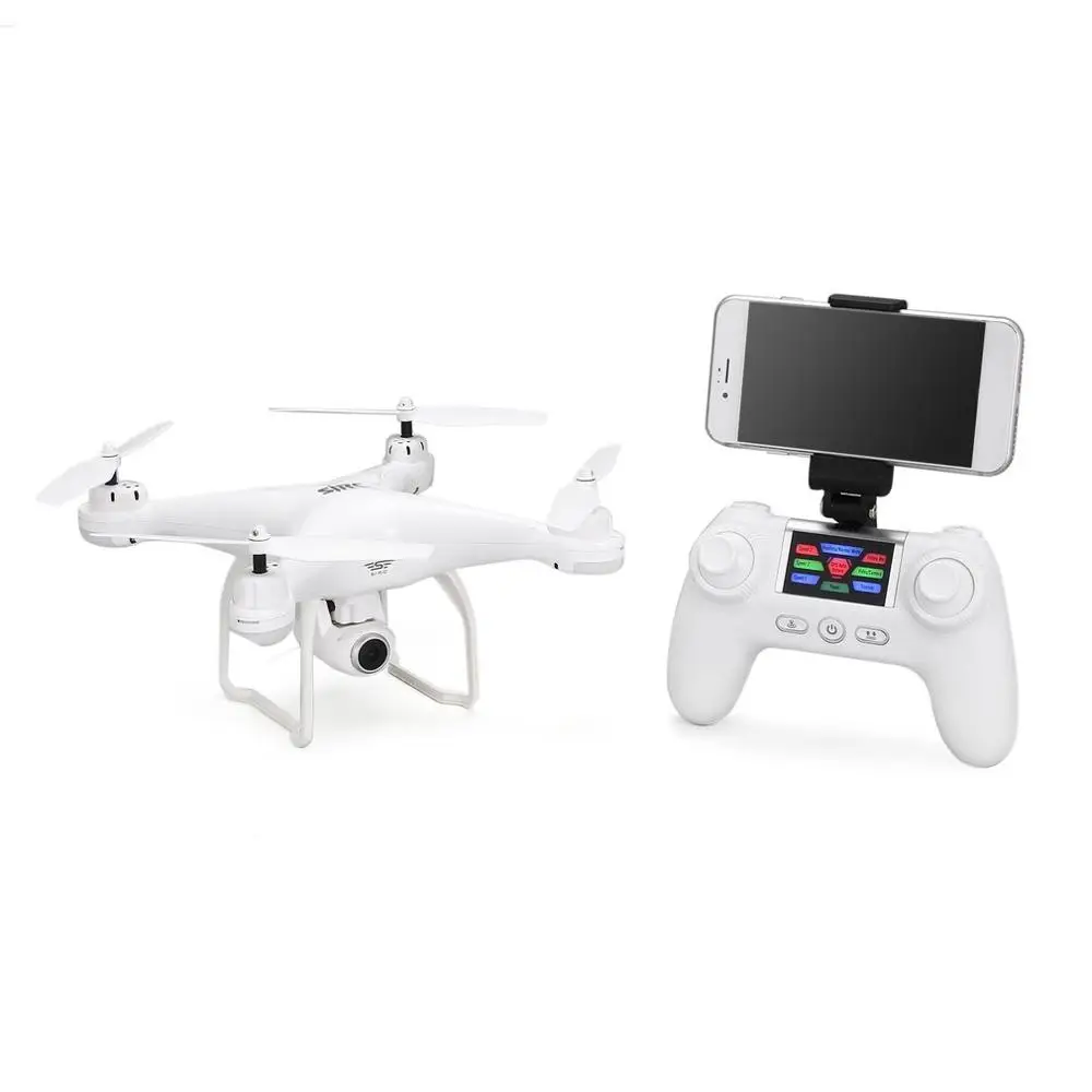 1080P SJ R/C S20W FPV 720 P/1080 P камера селфи удержание высоты Дрон Безголовый режим авто возврат Взлет/посадка Hover gps RC Квадрокоптер - Color: 1080P