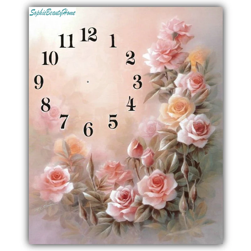 Алмазная 5D картина с растениями игольчатый Алмазный крест мозаика вышивка