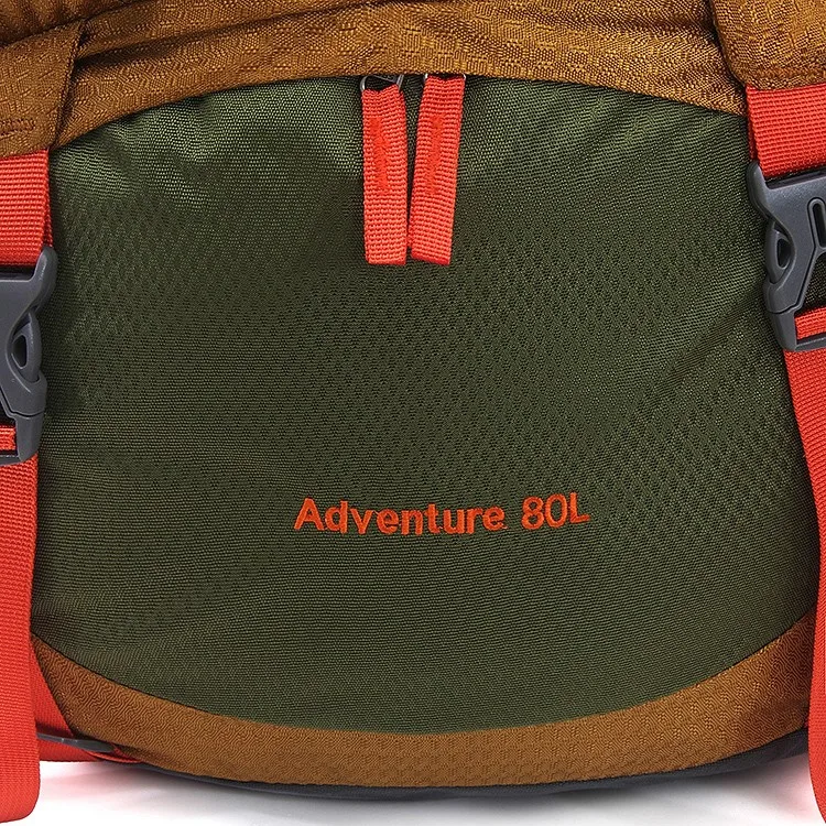 Yiwu 80L новая спортивная сумка для походов на открытом воздухе, походов, путешествий, профессиональная Тяжелая сумка для альпинизма, водонепроницаемый походный рюкзак