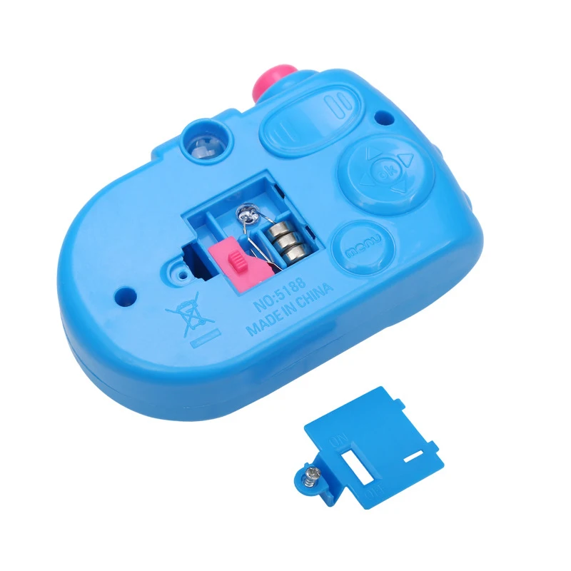 Only Blue! Children's Cartoon Projection camera for baby Children Kids Gift For New year gift