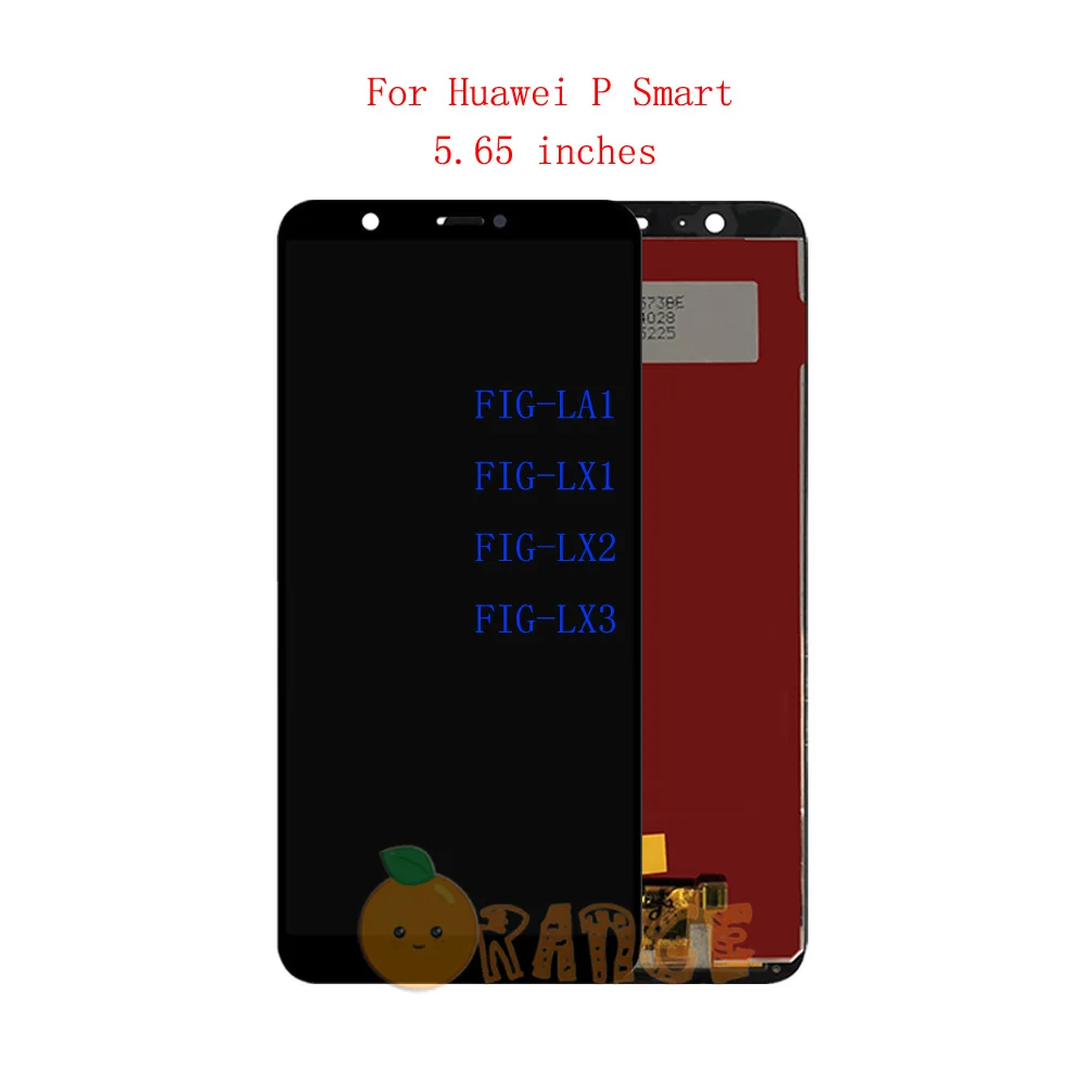 Black For P Smart Новая замена ЖК-дисплей Дисплей для huawei P Smart FIG-LA1 FIG-LX1/P smart POT-LX1 POT-LX1AF POT-LX3 Сенсорный экран в сборе - Цвет: Black For P Smart