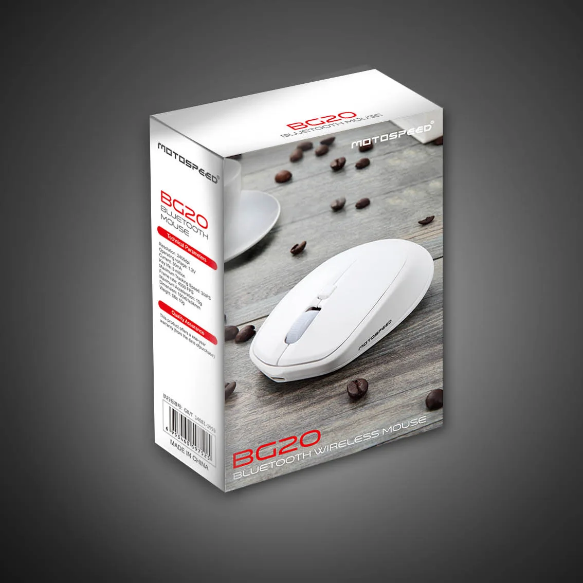 New BG20 Bluetooth Mouse 3.0 Rechargeable 2400 DPI Compatible with WIN/IOS/Andriod | Компьютеры и офис