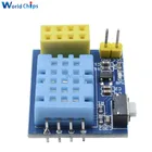 Модуль датчика температуры и влажности ESP8266, ESP-01, ESP01, DHT11, ESP8266, Wi-Fi, NodeMCU, умный дом, IOT для Arduino, набор сделай сам