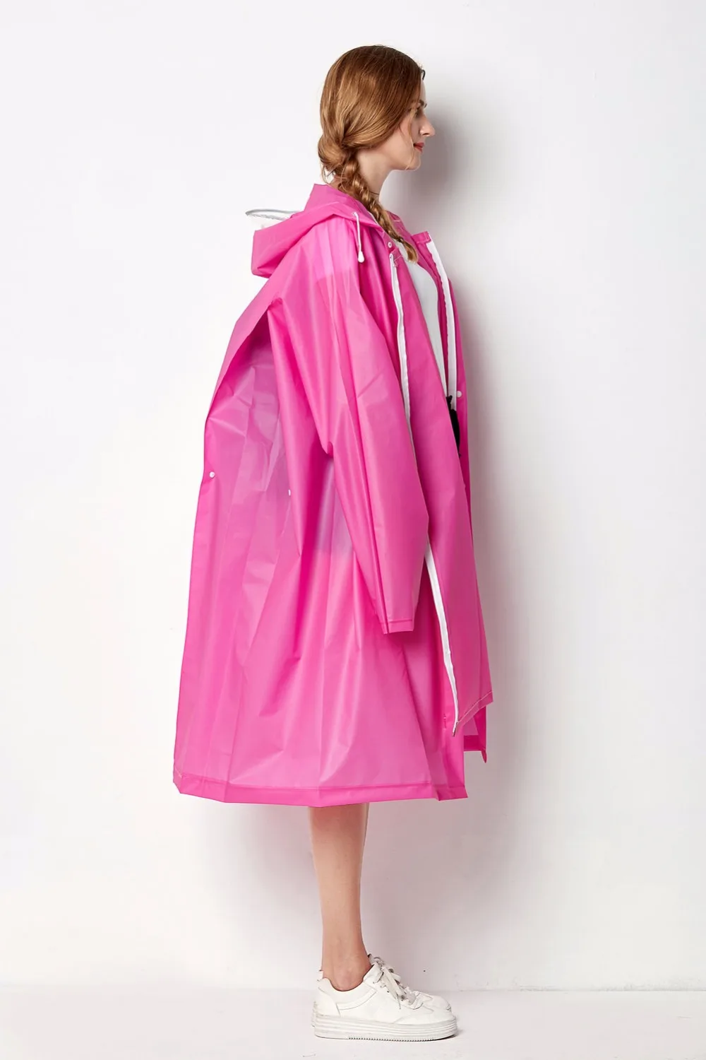 

long Raincoat cloak Women Men Backpack waterproof Outdoor hiking fishing mountaineering cycling versatile poncho Plus size