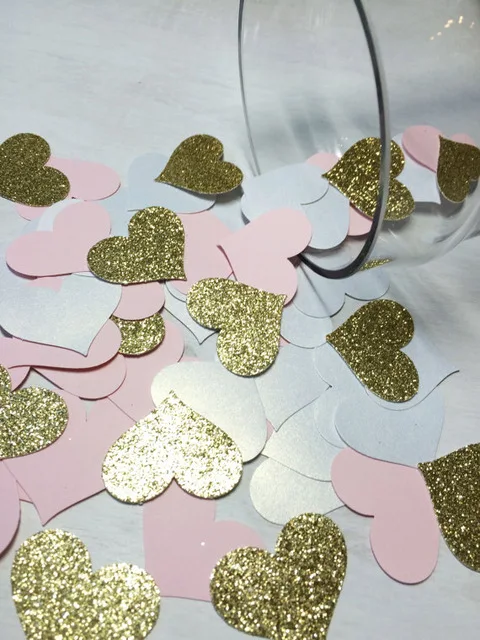 

Большой бумажный конфетти в форме сердца | Свадьба | Декор для душа и вечерние ринки, декор для скрапбукинга, сувениры
