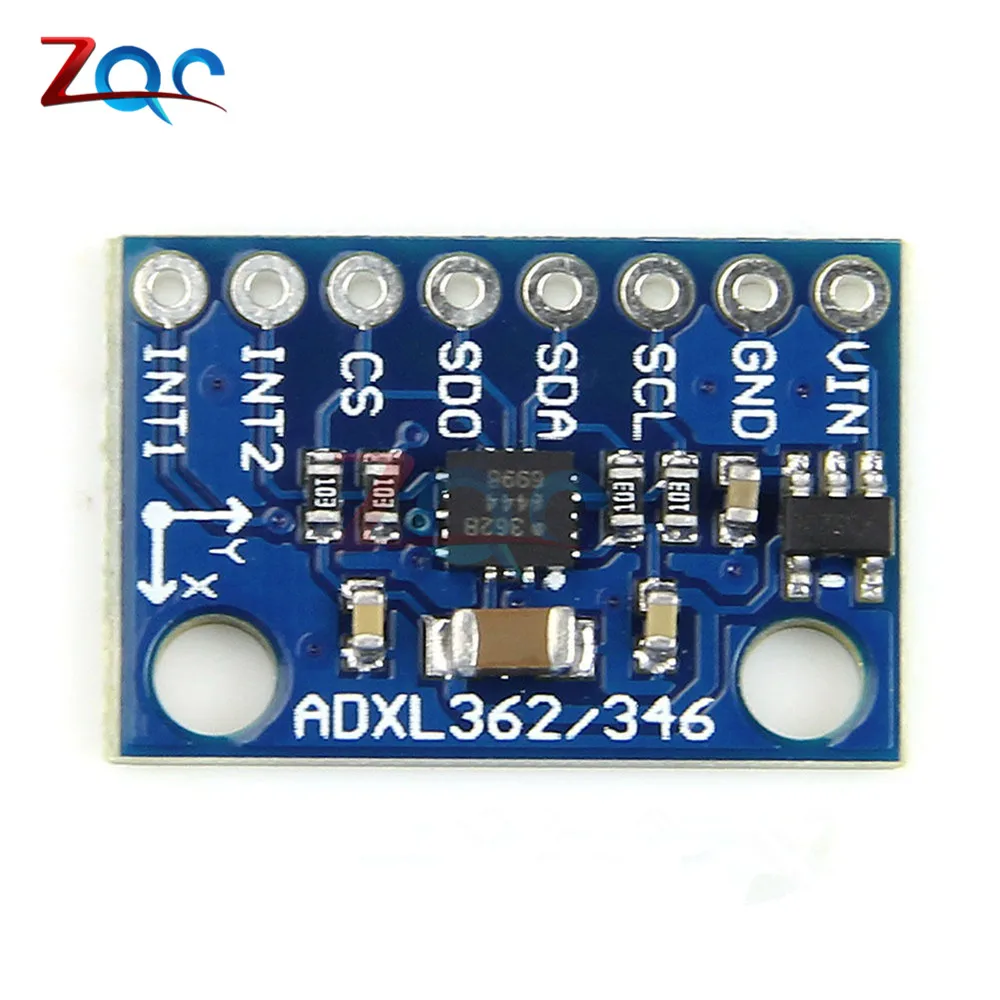 ADXL362 3 осевой цифровой акселерометр Accel сенсор модуль SPI для Arduino|spi module|spi sensorspi